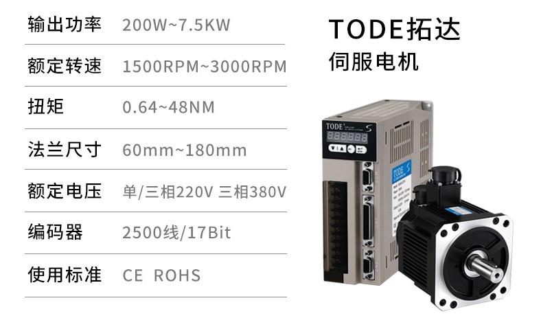 臺(tái)灣拓達(dá)伺服電機(jī)驅(qū)動(dòng)器產(chǎn)品詳細(xì)