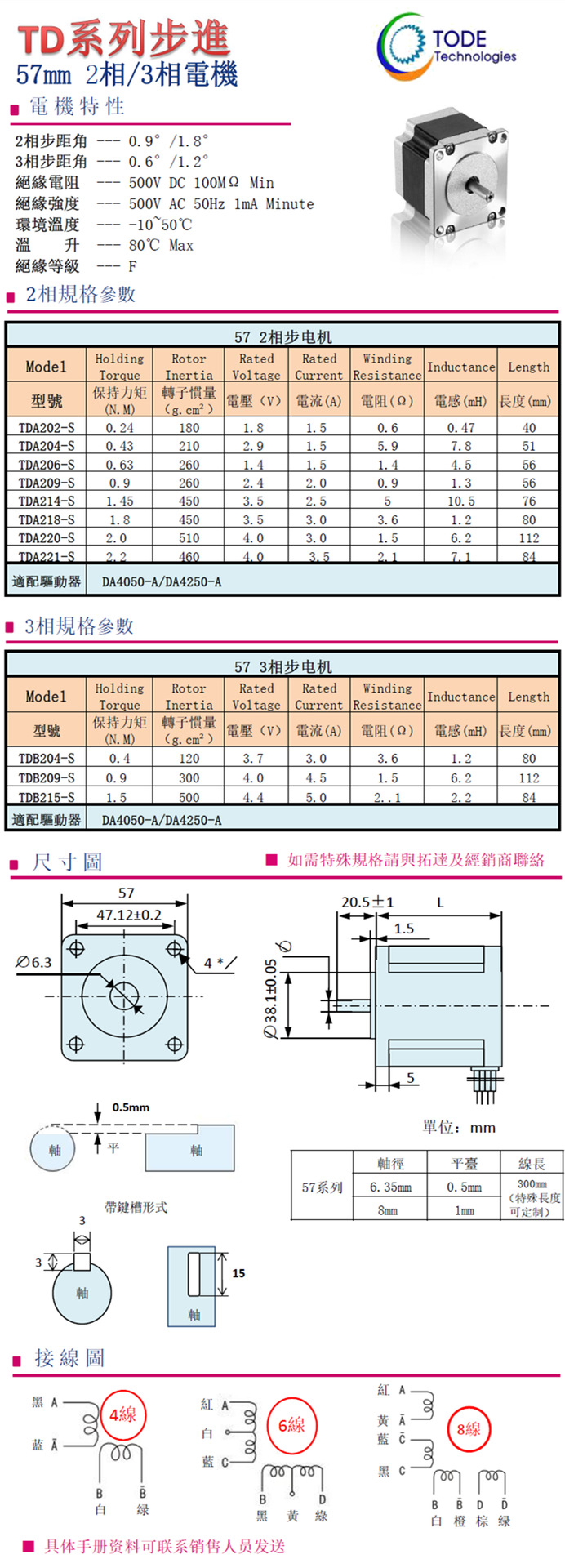 步進(jìn)電機57系列3相